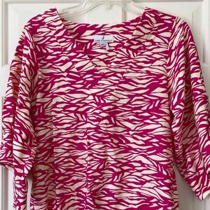 Jude Connally Pink Maria Top Sz. M